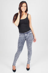 Acid Wash Jeggings