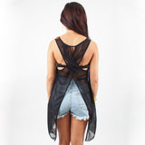 Chiffon Jungle Colour Top