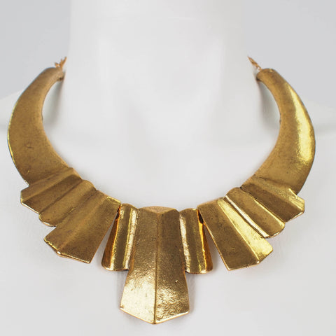 Broken Gold Necklace
