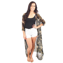 Camo Print Beach Cover