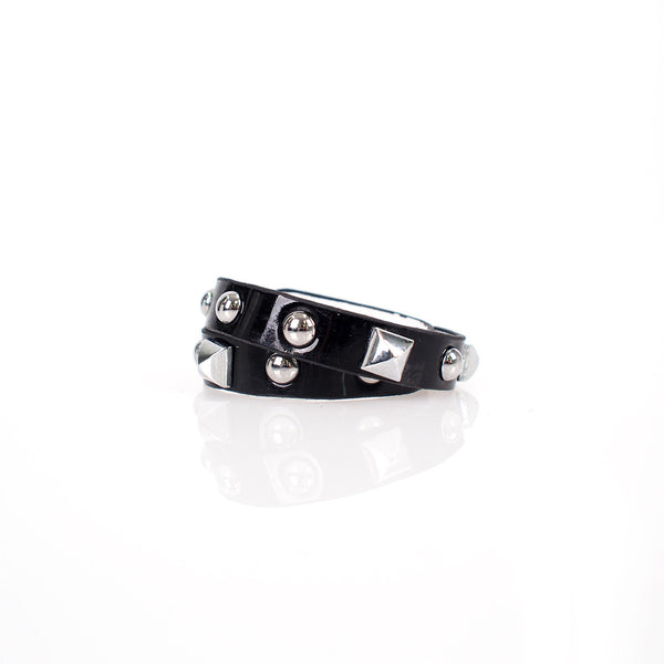 Black Silver Stud Wrap