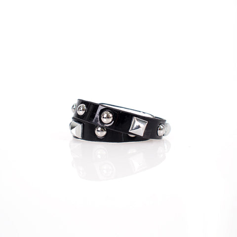 Black Silver Stud Wrap